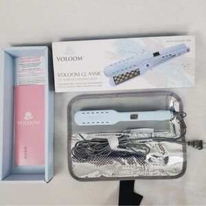 Classic Hair Volumizing Iron - 1.5” Light Blue-Excellent condition!!